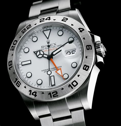 rolex explorer ii orange dial|rolex explorer 2 white face.